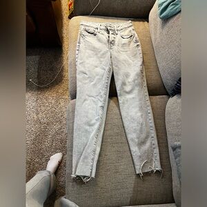 Grey jeans
